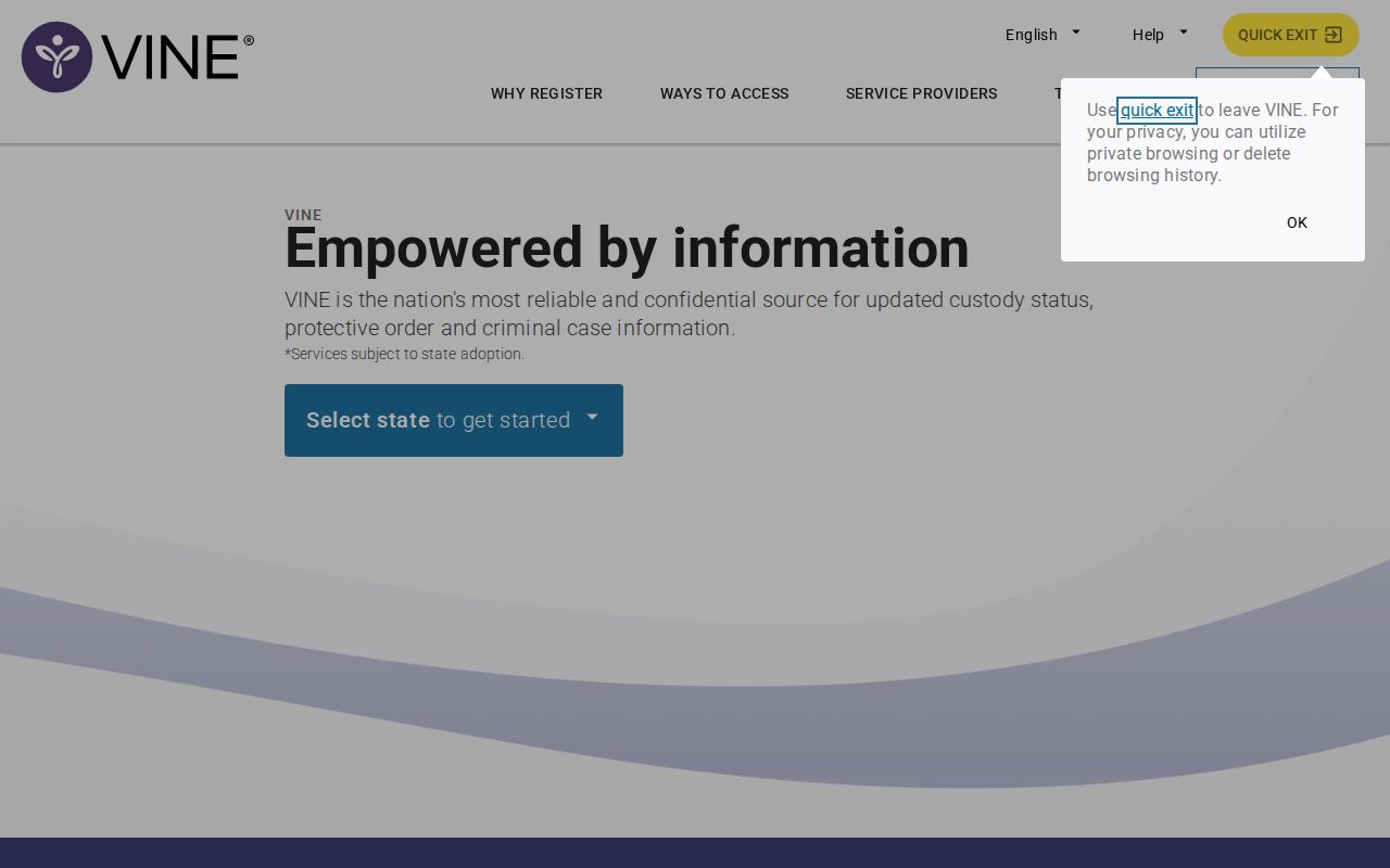 Scott County VINELink release check and Kansas inmate search